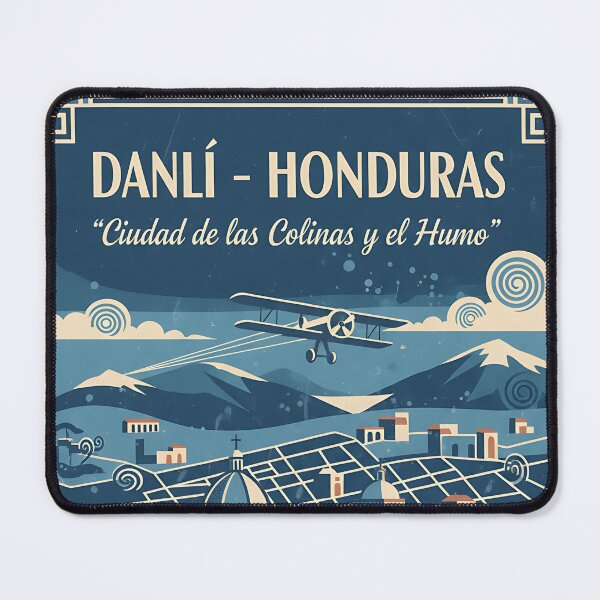 Item preview, Danli Honduras 1950s Vintage Travel Tourism designed and sold by TravelersGems.