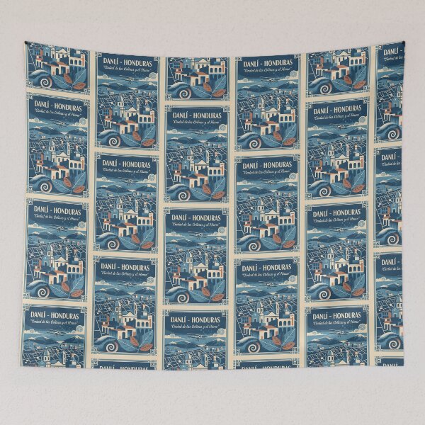 Item preview, Danli Honduras 1950s Vintage Travel Tourism designed and sold by TravelersGems.