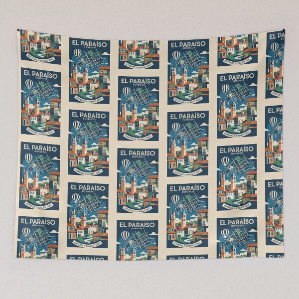 Item preview, El Paraiso Honduras 1950s Vintage Travel Tourism designed and sold by TravelersGems.