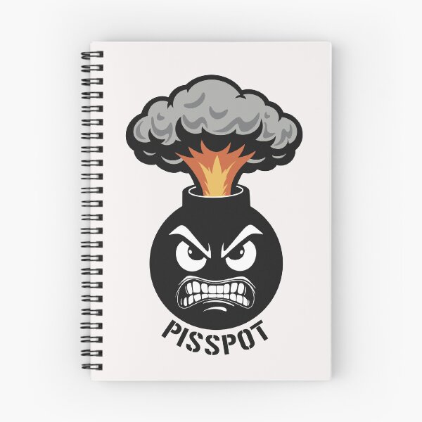Item preview, Pisspot Ammo Troop Military Humor Angry Bomb designed and sold by McGeorgeApparel.