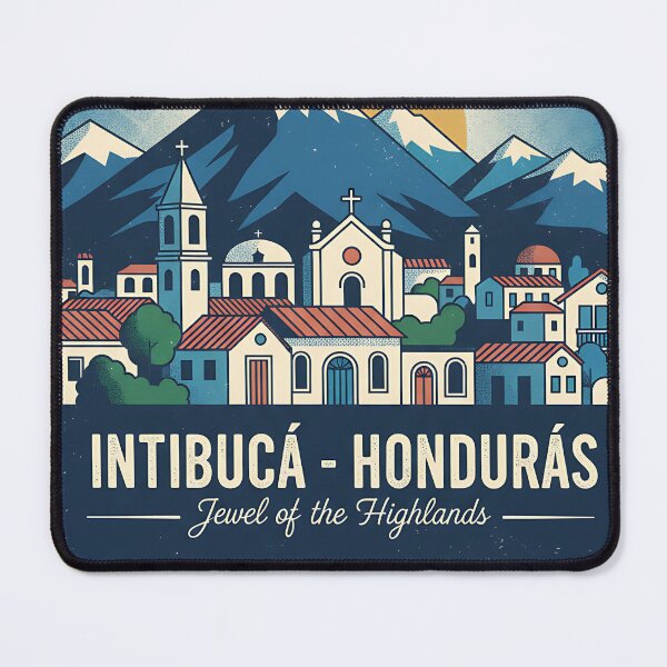 Item preview, Intibuca Honduras 1950s Vintage Travel Tourism designed and sold by TravelersGems.