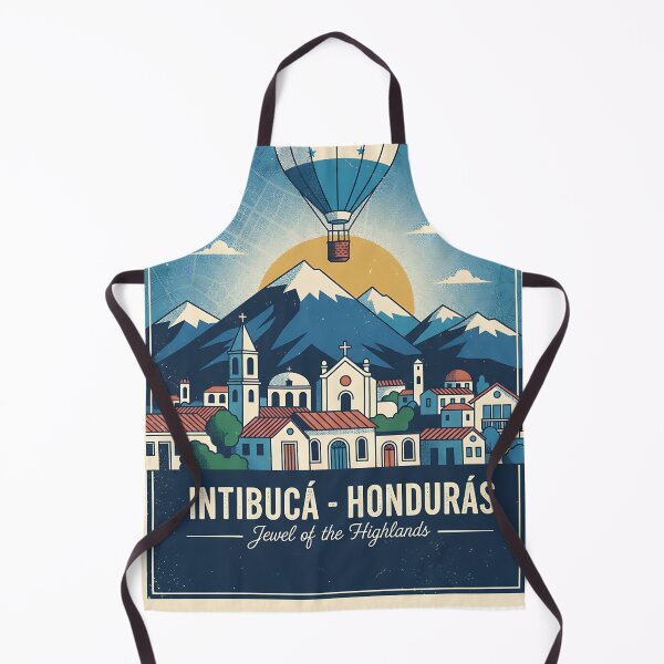 Item preview, Intibuca Honduras 1950s Vintage Travel Tourism designed and sold by TravelersGems.