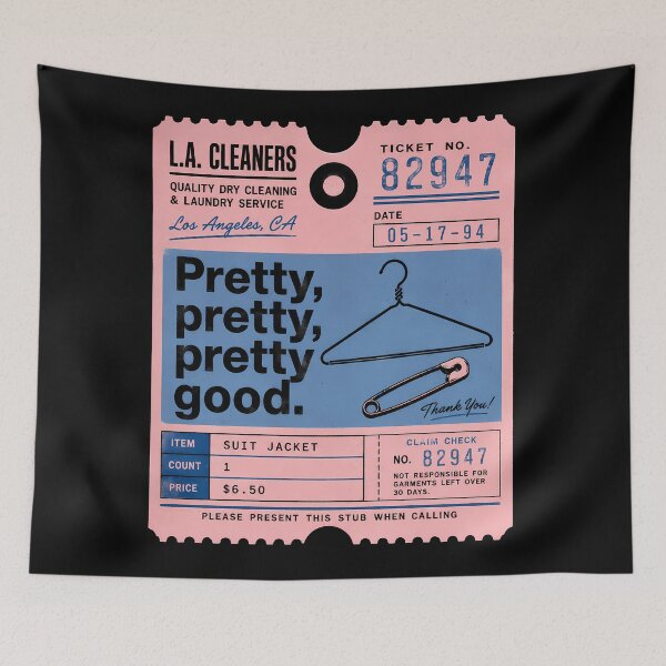 Item preview, LA Dry Cleaning Ticket designed and sold by agearb.