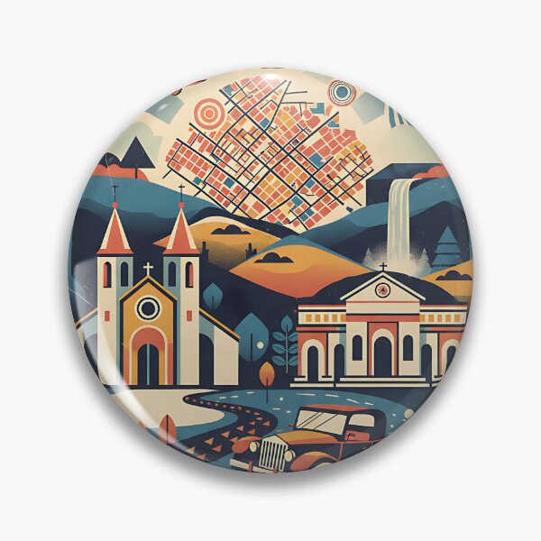 Item preview, La Esperanza Honduras 1950s Vintage Travel Tourism designed and sold by TravelersGems.
