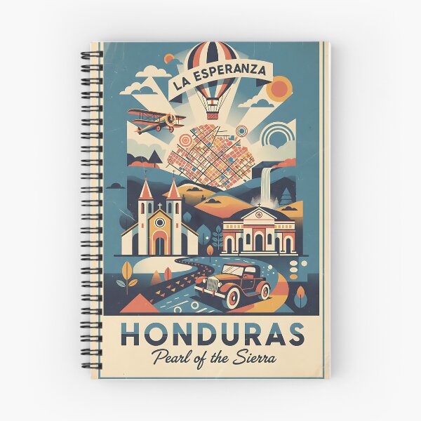 Item preview, La Esperanza Honduras 1950s Vintage Travel Tourism designed and sold by TravelersGems.
