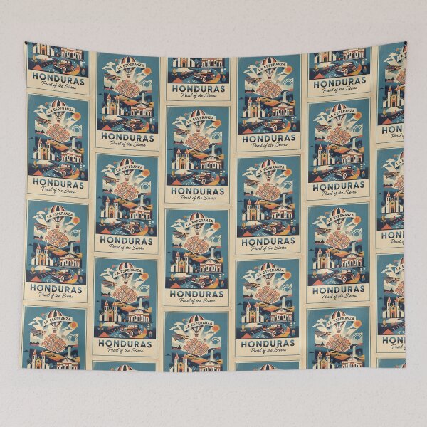 Item preview, La Esperanza Honduras 1950s Vintage Travel Tourism designed and sold by TravelersGems.