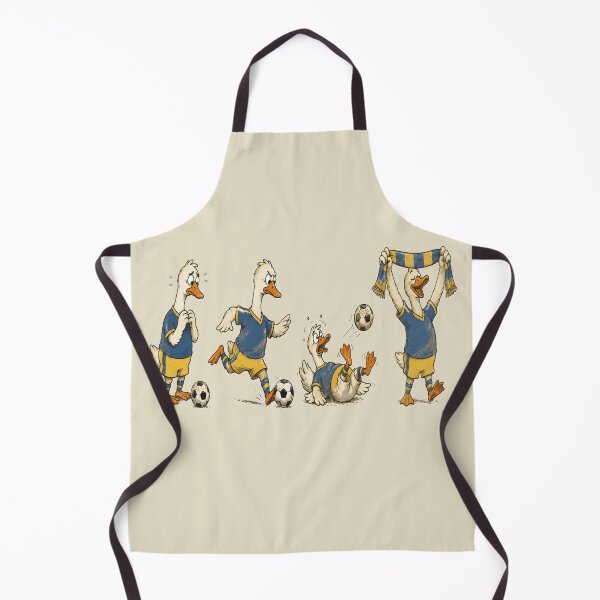 Item preview, Four Soccer Geese Vintage Cartoon Penalty Kick designed and sold by POD DYNASTY | Original Print On Demand T-Shirt Graphics.
