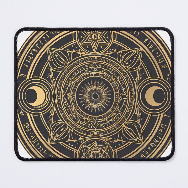 Item preview, Gothic Alchemical Magic Circle designed and sold by IllumeInk.