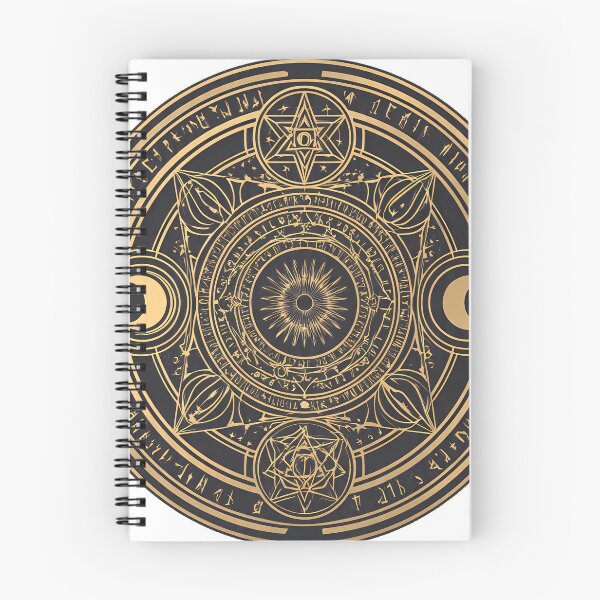 Item preview, Gothic Alchemical Magic Circle designed and sold by IllumeInk.