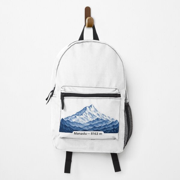 Item preview, Manaslu 8163 m – Minimalist Himalayan Mountain Sticker designed and sold by GabeMountainArt.