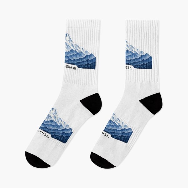 Item preview, Manaslu 8163 m – Minimalist Himalayan Mountain Sticker designed and sold by Gabe1983.