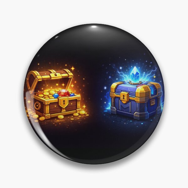 Item preview, Dual Treasure Chests – Gold & Arcane Power designed and sold by Pixolon.