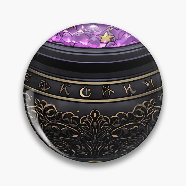 Item preview, Gothic Witch Cauldron designed and sold by IllumeInk.