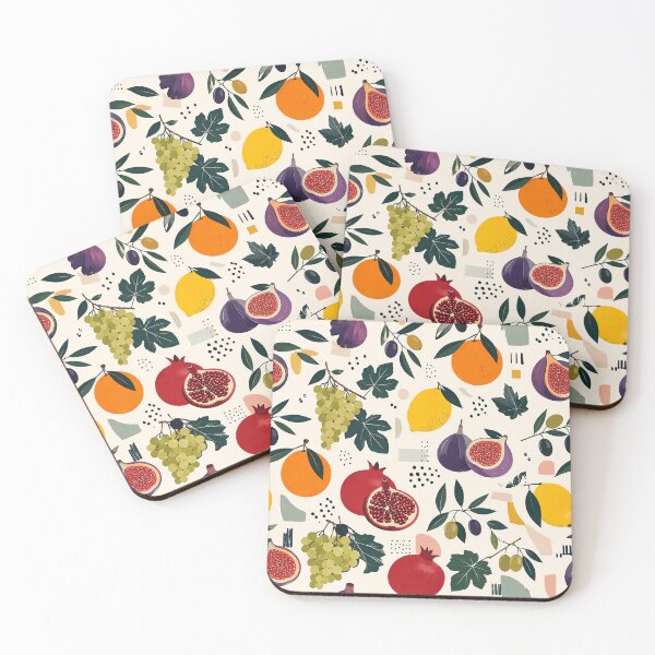 Item preview, Mediterranean Fruit Pattern | Citrus Summer Surface Design 2 designed and sold by Islabonita..