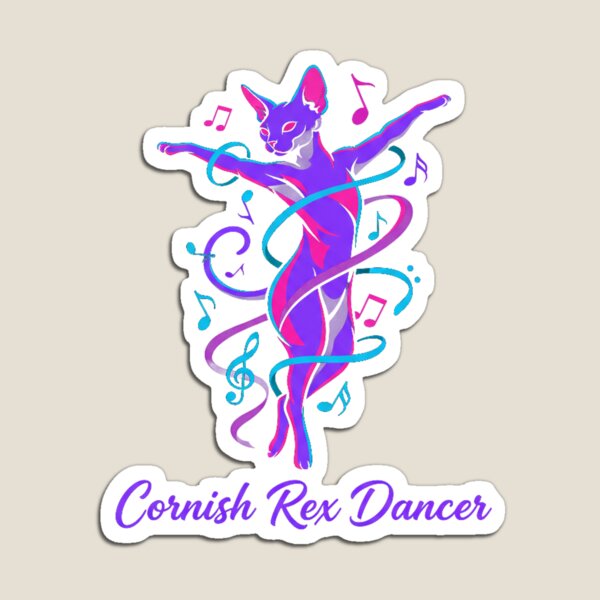 Item preview, Cornish Rex Dancer designed and sold by Merchifyme2000.