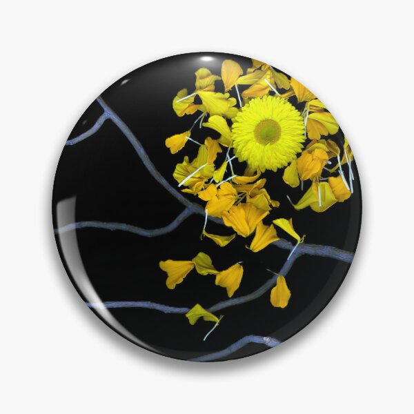 Item preview, Strawflower Comet Dark Floral designed and sold by LindasPhotoArt.