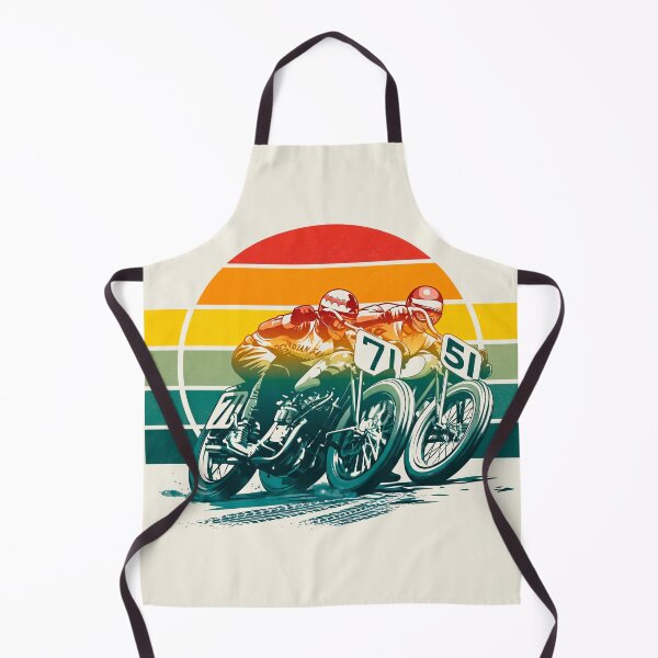 Item preview, 1950s Indian Scout Motorcycle Flat Track Racing Sunset Style designed and sold by EdGraphy.