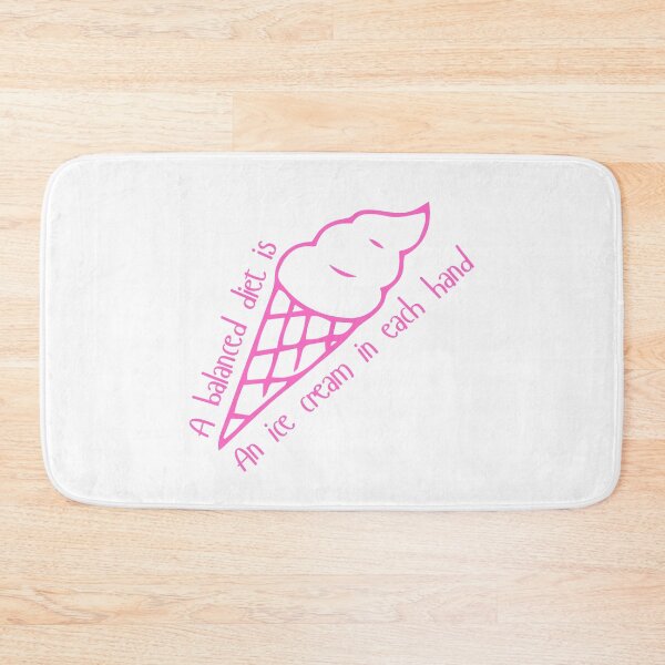 Item preview, Copy of Ice Cream Diet - pink type designed and sold by ABitOnTheSide.