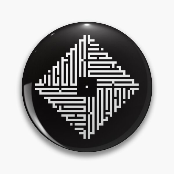 Item preview, VICTOR | White  | Modern Geometric Kufi Calligraphy | From Name to Art   designed and sold by FOR YOUR NAME.