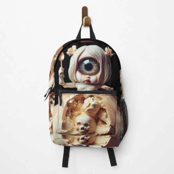 Item preview, Creepy Cute Cyclops Ballet Doll in Cracked Eggshell with Skull designed and sold by LujziWorld.