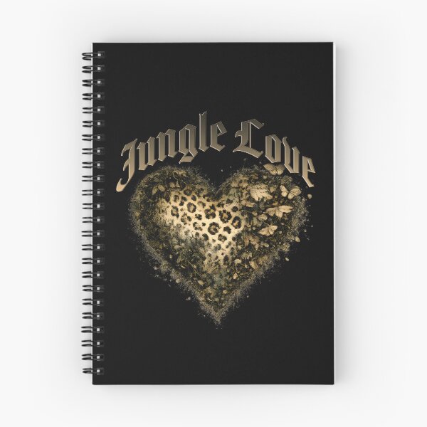Item preview, Jungle Love Leopard Print Heart Vintage Grunge designed and sold by Red Vale Society.