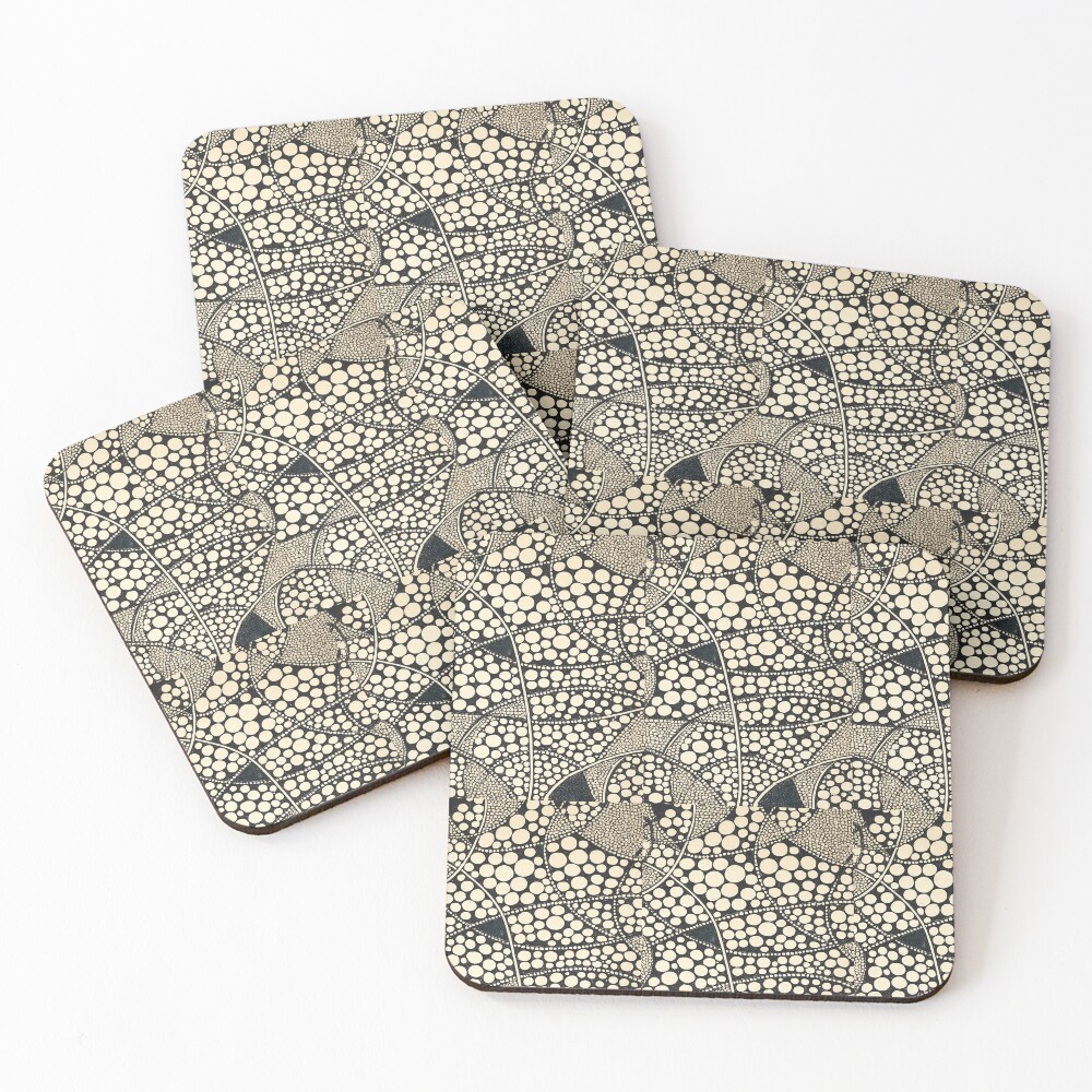 Item preview, Coasters (Set of 4) designed and sold by CartoonistLab.