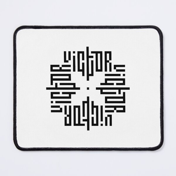 Item preview, VICTOR | Black | Modern Geometric Kufi Calligraphy | From Name to Art designed and sold by FOR YOUR NAME.