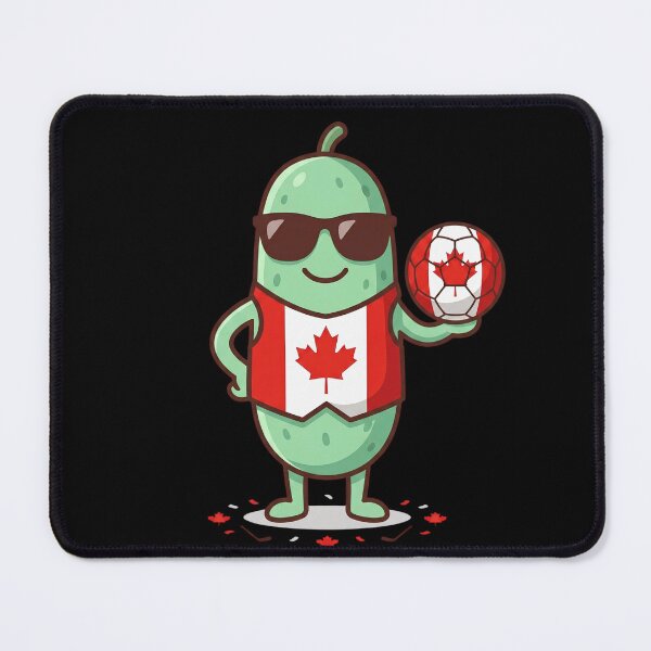 Item preview, Cute Canadian Soccer Pickle Fan Shirt Funny Pickle Lover Canada Football Supporter Kawaii Sports Gift designed and sold by Basma Designs | Funny Shirts, Stickers & Mugs.