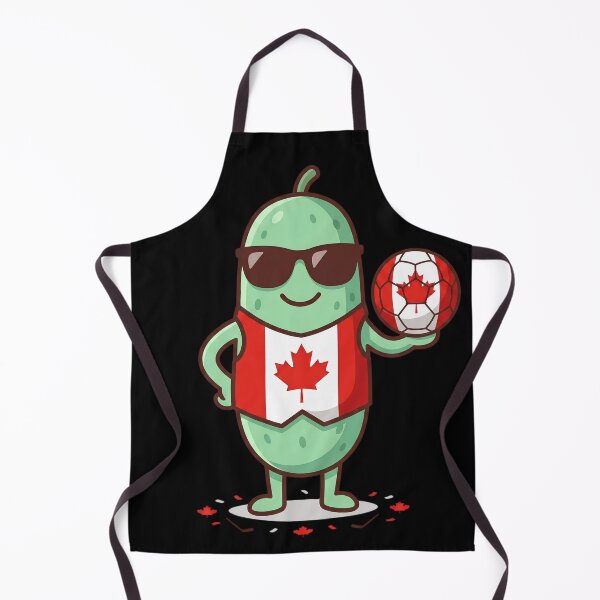 Item preview, Cute Canadian Soccer Pickle Fan Shirt Funny Pickle Lover Canada Football Supporter Kawaii Sports Gift designed and sold by Basma Designs | Funny Shirts, Stickers & Mugs.