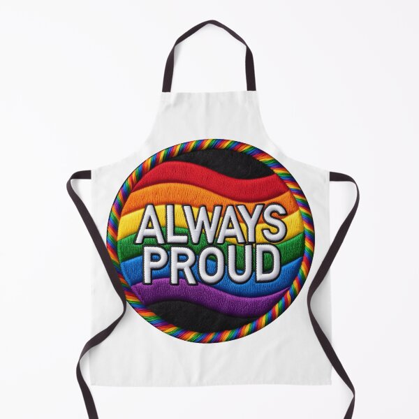 Item preview, Pride Always Proud Patch - LGBT Rainbow Patch designed and sold by Colorlessandco.