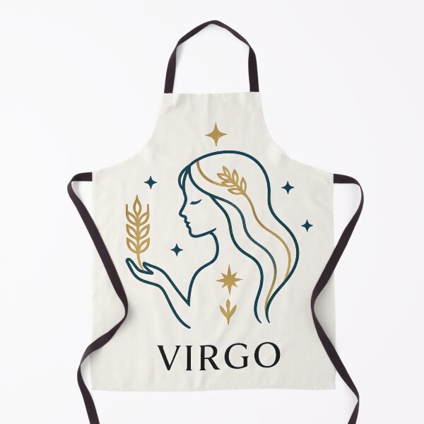 Item preview, Virgo Zodiac Goddess - Elegant Celestial Maiden Art designed and sold by Clavivs.