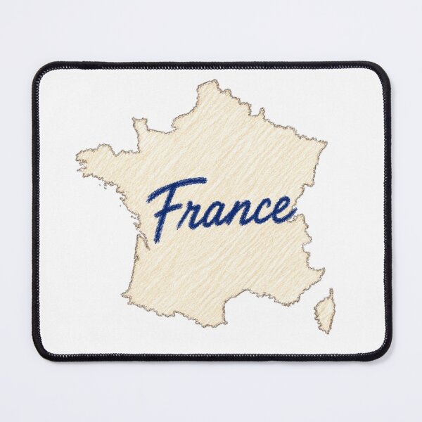 Item preview, France - Minimalist Pencil Style Map designed and sold by JOANNASKAH.