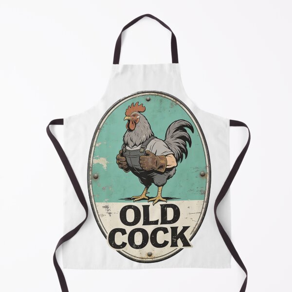 Item preview, Blue Old Cock Tee designed and sold by dudeoir.