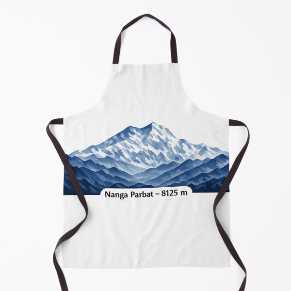 Item preview, Nanga Parbat 8125 m – Minimalist Himalayan Mountain Sticker designed and sold by GabeMountainArt.