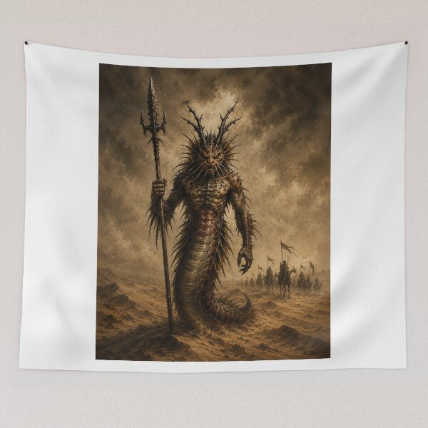 Item preview, The Serpent Warlord of the Dunes designed and sold by ITSimagination.