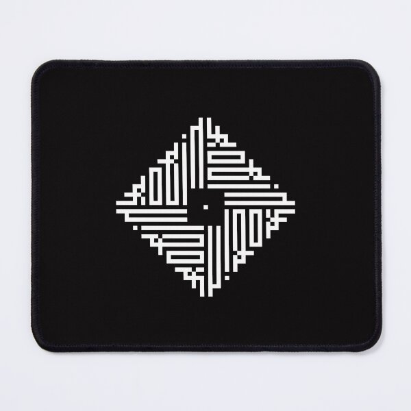 Item preview, ROBIN | White | Modern Geometric Kufi Calligraphy | From Name to Art designed and sold by FOR YOUR NAME.