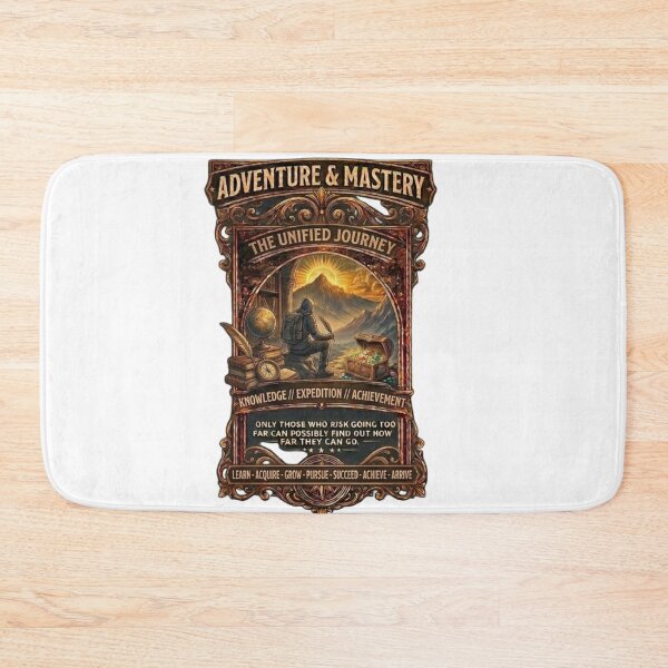 Item preview, Adventure & Mastery – The Unified Journey Vintage T-Shirt Design designed and sold by aminomen.