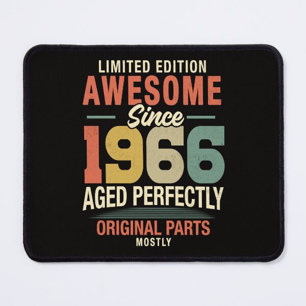 Item preview, Vintage Awesome Since 1966, 60th Birthday Retro Milestone Gift designed and sold by FernaRoje.