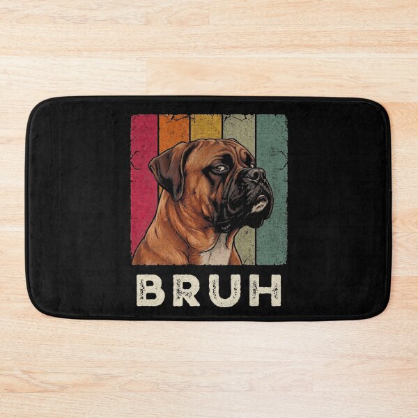 Item preview, Vintage Boxer Dog Bruh Retro Striped Pet Lover designed and sold by d247.