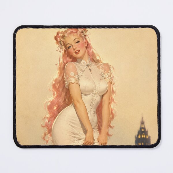 Item preview, Vintage Moon Princess Pinup – Retro Cosmic Glamour Art designed and sold by Cosplayvintage.