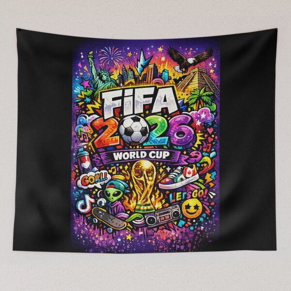 Item preview, 2026 World Cup street art celebration designed and sold by Side Quest Co..
