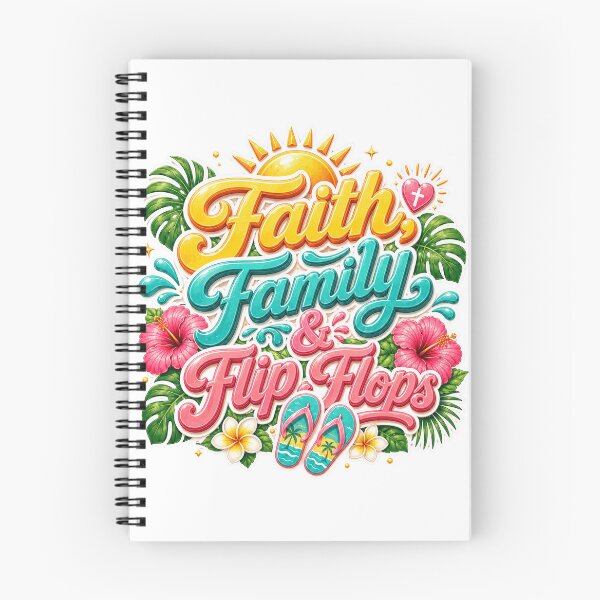 Item preview, Faith, Family and Flip Flops Design . designed and sold by Anime-Clothes1.