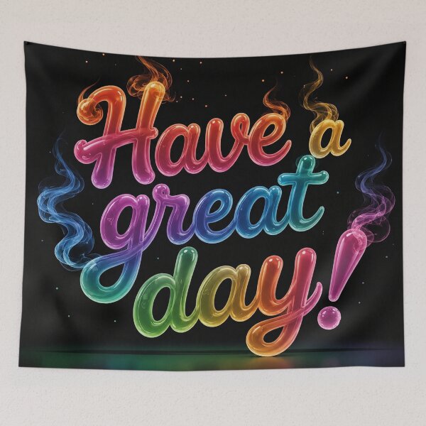 Item preview, Have a Great Day Neon Glow designed and sold by BlissBlvdShop.