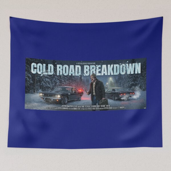 Item preview, ROAD MOVIE POSTER COLD ROAD BREAKDOWN 1970 designed and sold by VERYOLDROAD BY AXTON BROWNING .
