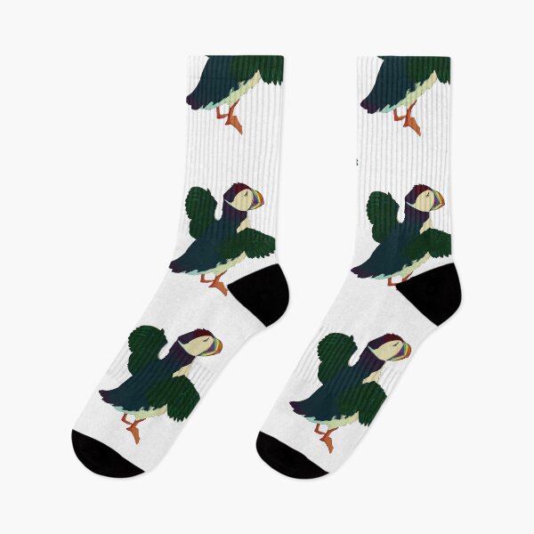 Item preview, Gay Pride Puffin designed and sold by sin0phodon.