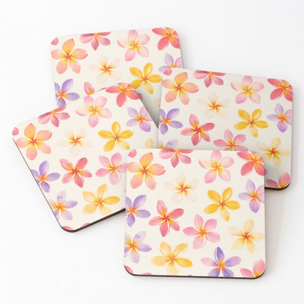 Item preview, Tropical Plumeria Floral Pattern | Island Botanical Surface Design designed and sold by Islabonita..