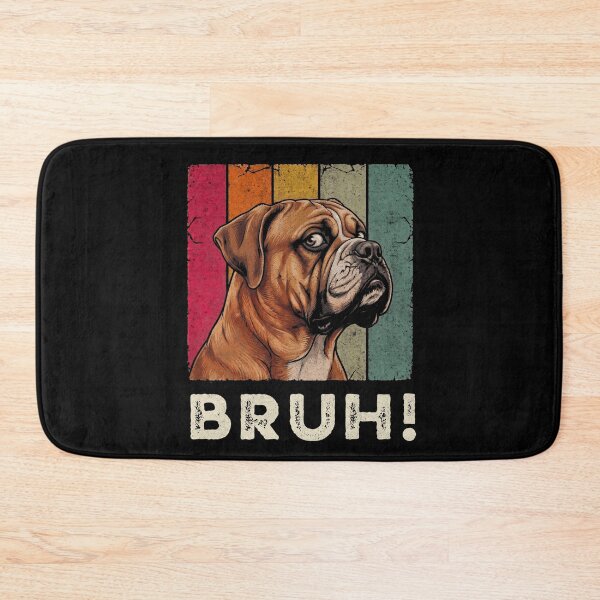 Item preview, Bruh Boxer Dog Funny Vintage Retro Pet Lover designed and sold by d247.