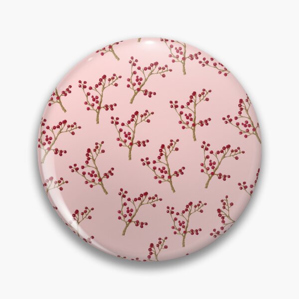 Item preview, Elegant Red Berry Botanical Pattern | color 11 designed and sold by Asmaa Abdul-Azim.