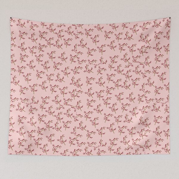 Item preview, Elegant Red Berry Botanical Pattern | color 11 designed and sold by Asmaa Abdul-Azim.