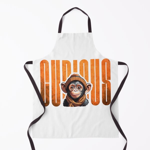Item preview, Curious Monkey Shirt | Funny Curious Chimpanzee Tee | Cute Monkey Graphic Shirt | Animal Lover Gift designed and sold by Fernhaven.